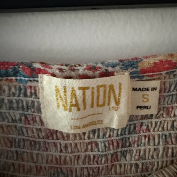 NWT Nation LTD Kira 70s Maxi Dress in Flower Power Retro Floral Size Small - Picture 6 of 16